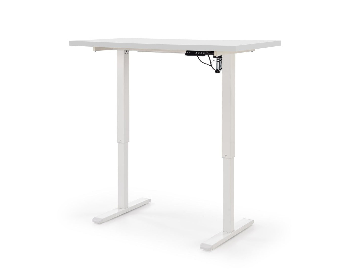 Biroja galds Juras 120/60/75-120 cm  balts - N1 Home