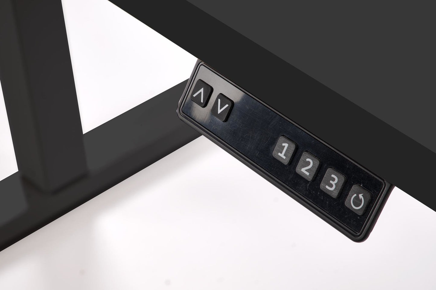 Biroja galds Juras 120/60/75-120 cm melns - N1 Home