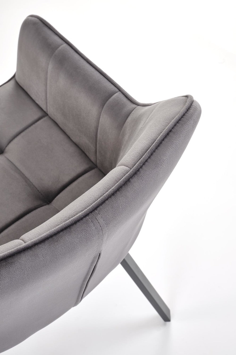 Krēsls Moniks 55/60/89/50 cm pelēks - N1 Home