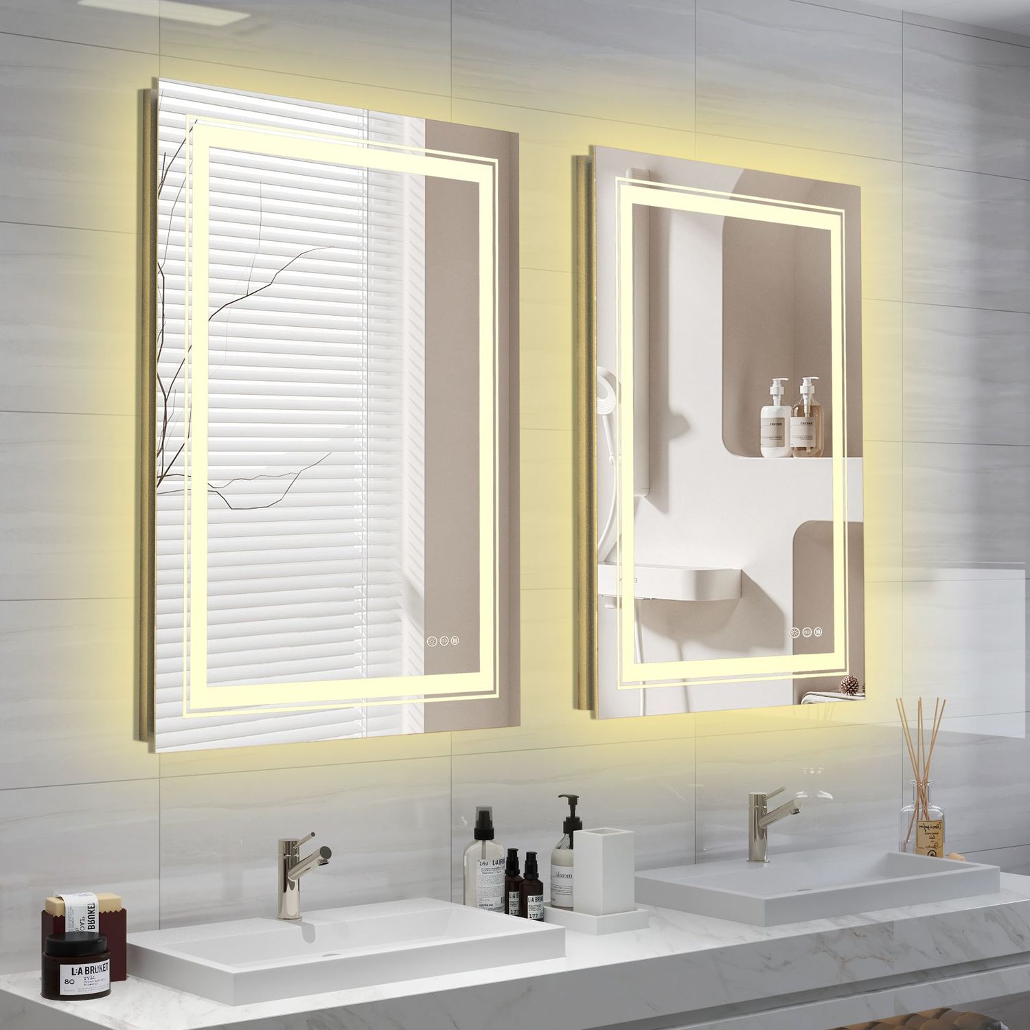 Spogulis Veroja 60/80/3,7 cm - N1 Home