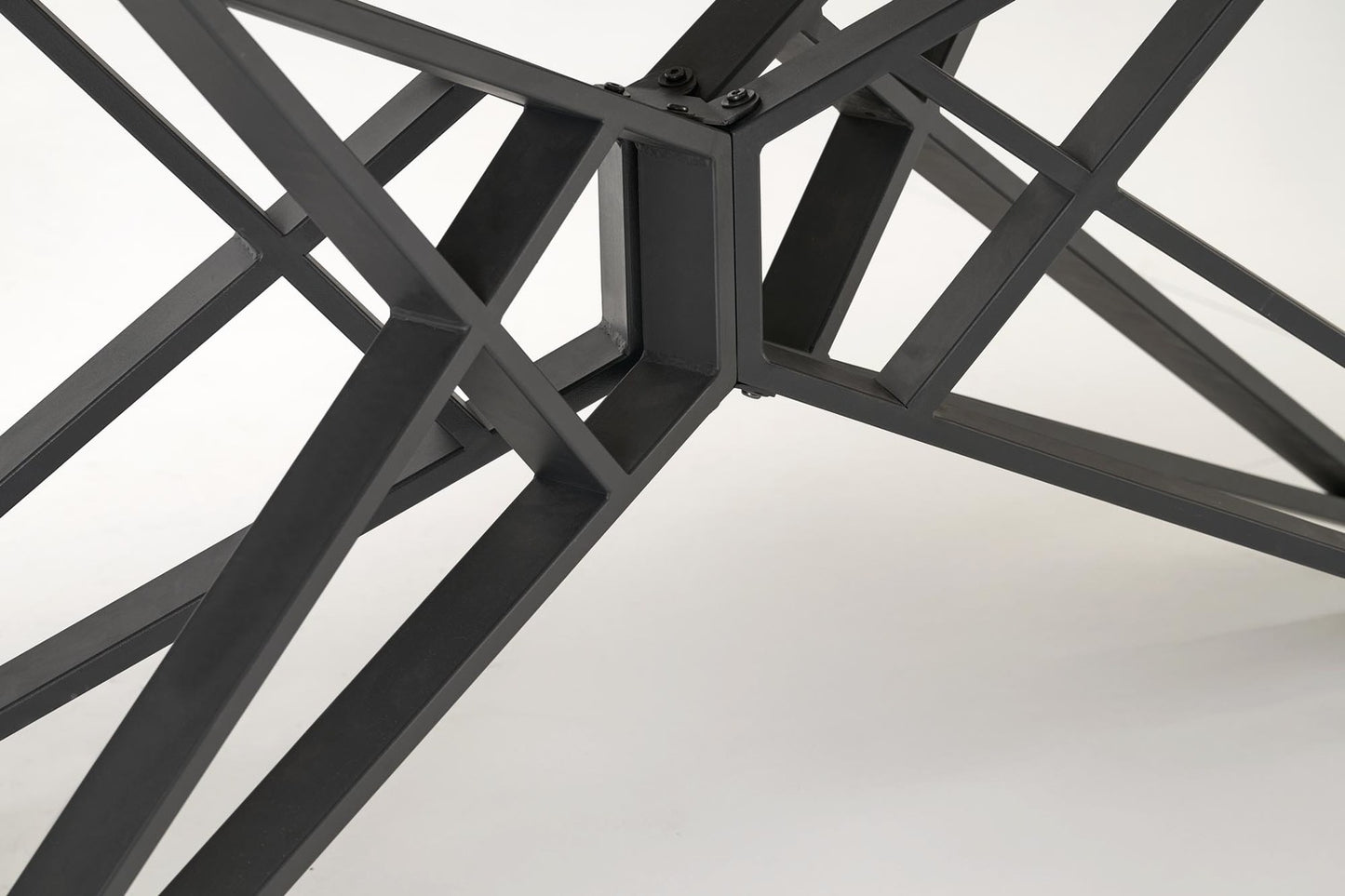 Galds Alfer 160-240/91/76 cm balts marmors/melns - N1 Home