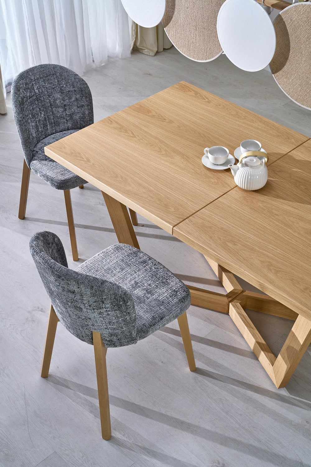 Galds Massi 3 160/90/77 cm ozols/ozols - N1 Home