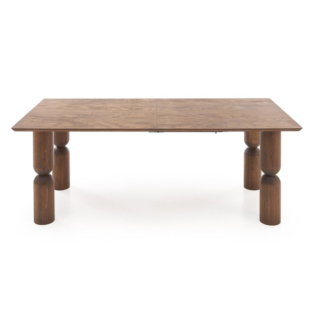 Galds Melta 200/101/76 cm gaišš valrieksts - N1 Home