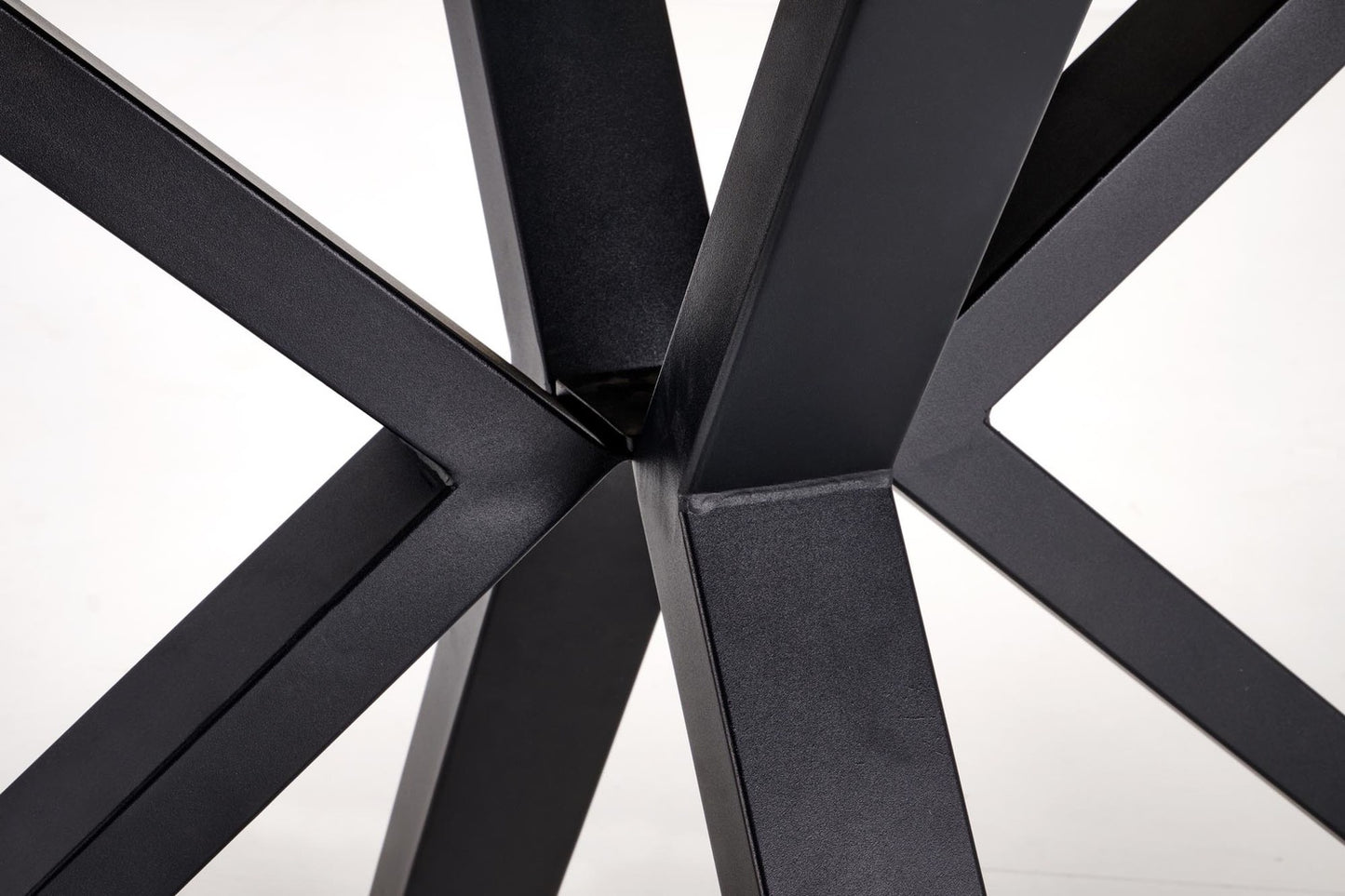 Galds Plats 140/85/76 cm balts marmors/melns - N1 Home