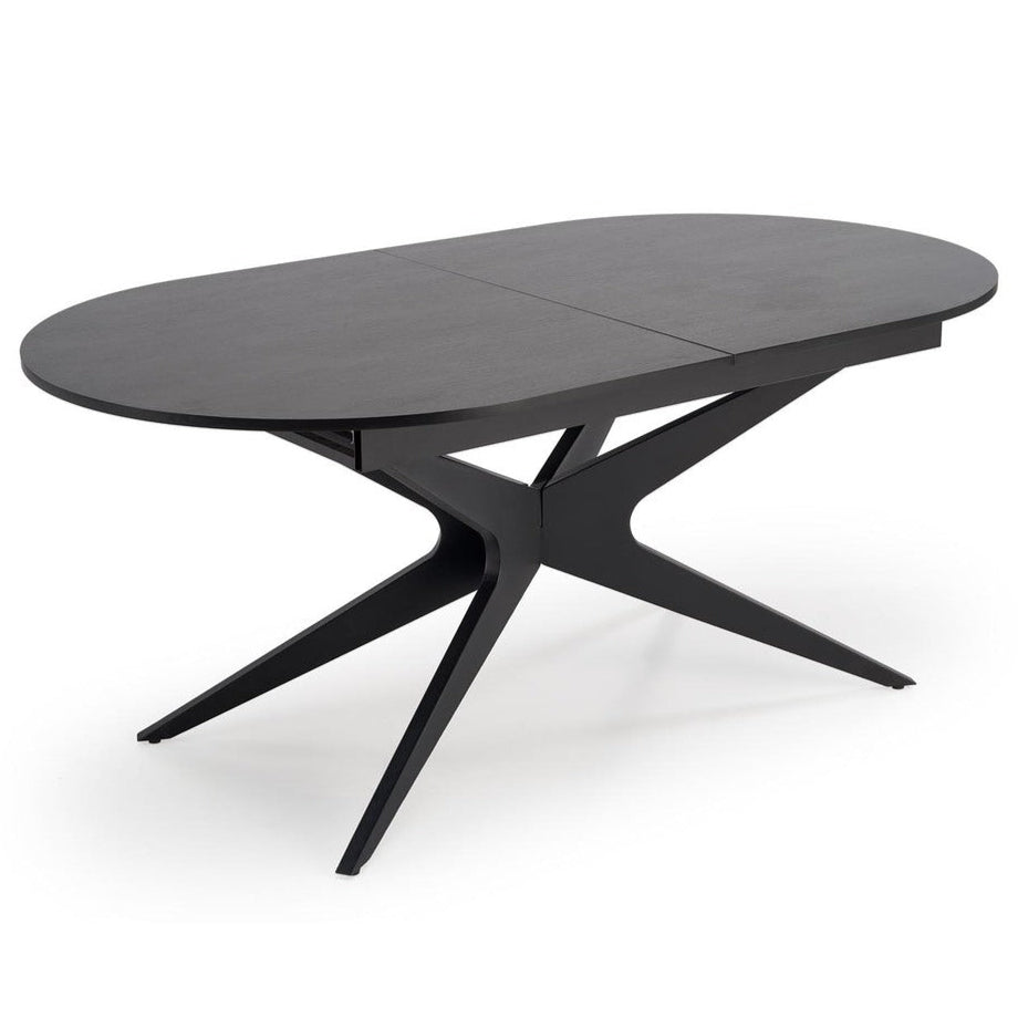 Galds Sandrs 180/100/76 cm melns - N1 Home