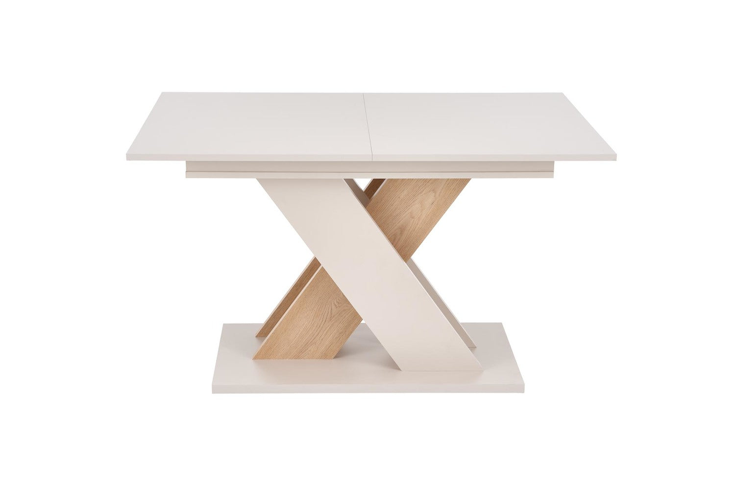 Galds Xareo 130/85/76 cm kašmirs/kremonas ozols - N1 Home