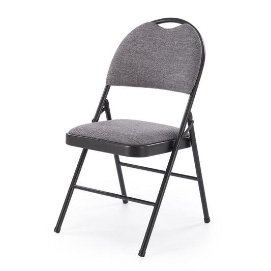 Krēsls Brust 46/53/86/45 cm pelēks/melns - N1 Home