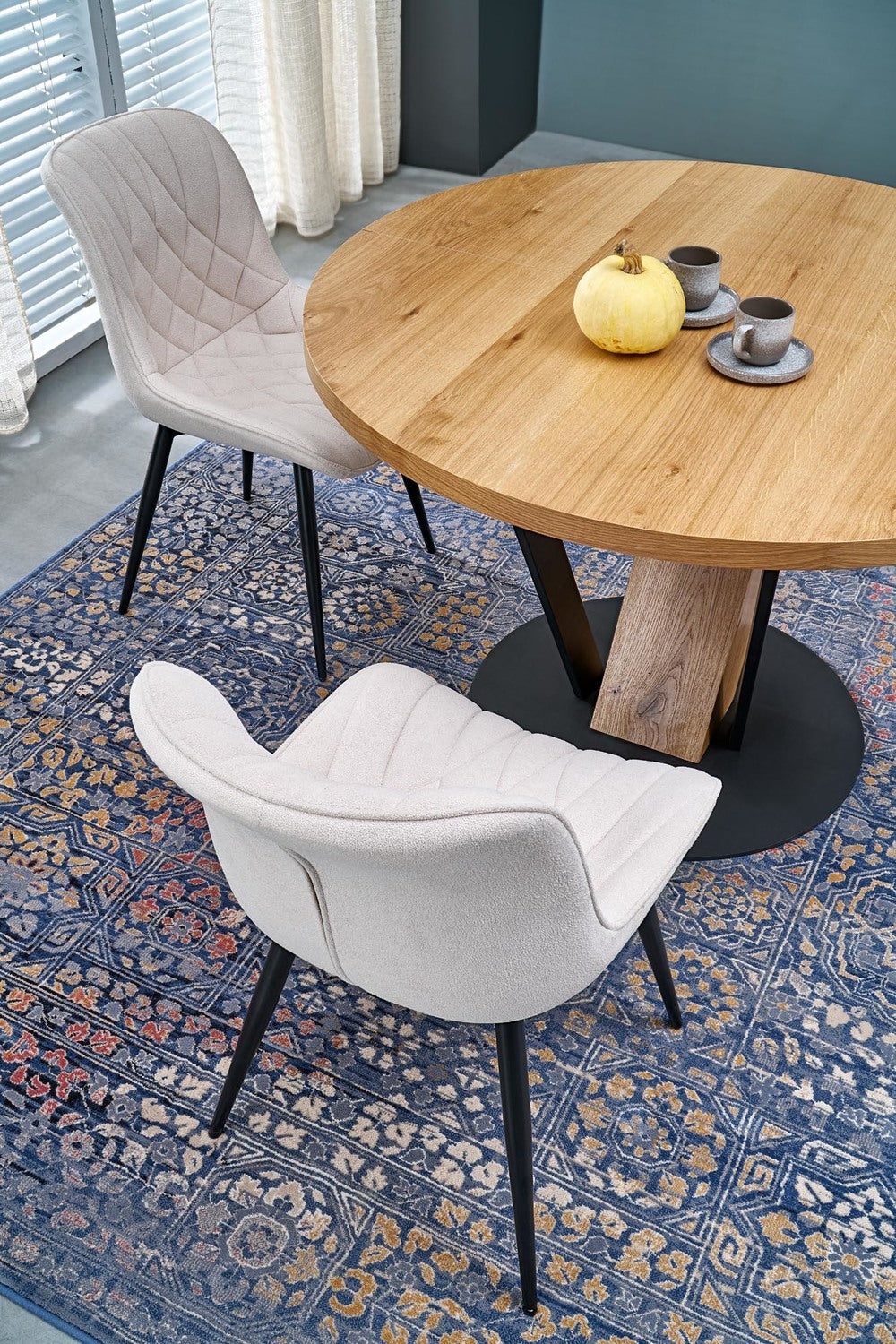 Krēsls Kono 47/63/85/48 cm bēšs - N1 Home