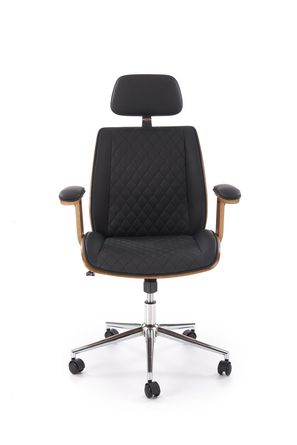 Krēsls Timba 72/68/114-122/46-54 cm valrieksts/melns