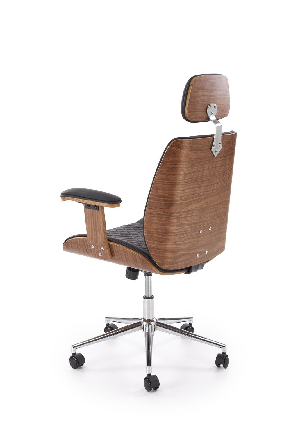 Krēsls Timba 72/68/114-122/46-54 cm valrieksts/melns