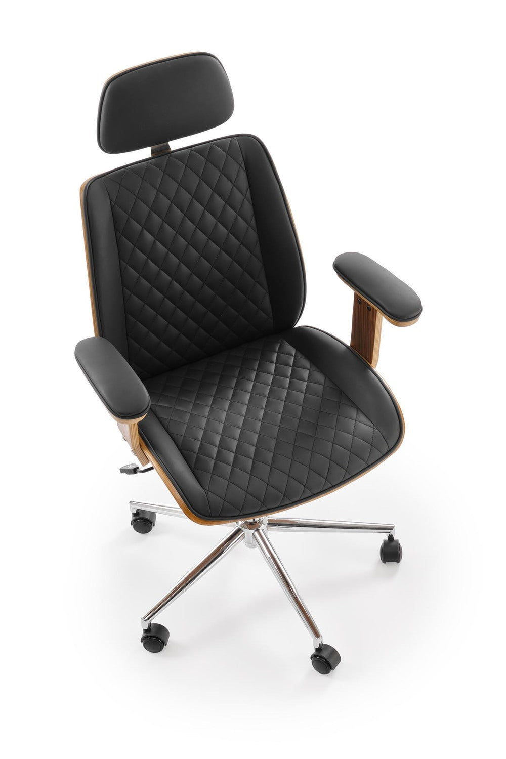 Krēsls Timba 72/68/114-122/46-54 cm valrieksts/melns