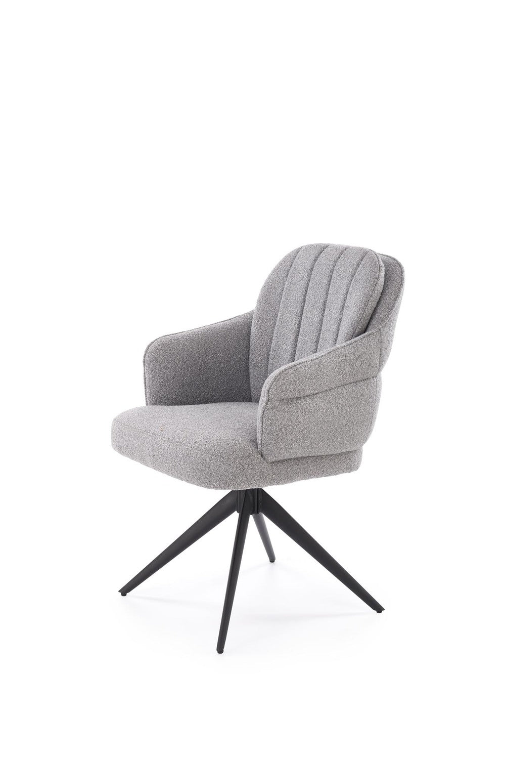 Krēsls Apuli 61/70/92/51 cm pelēks - N1 Home