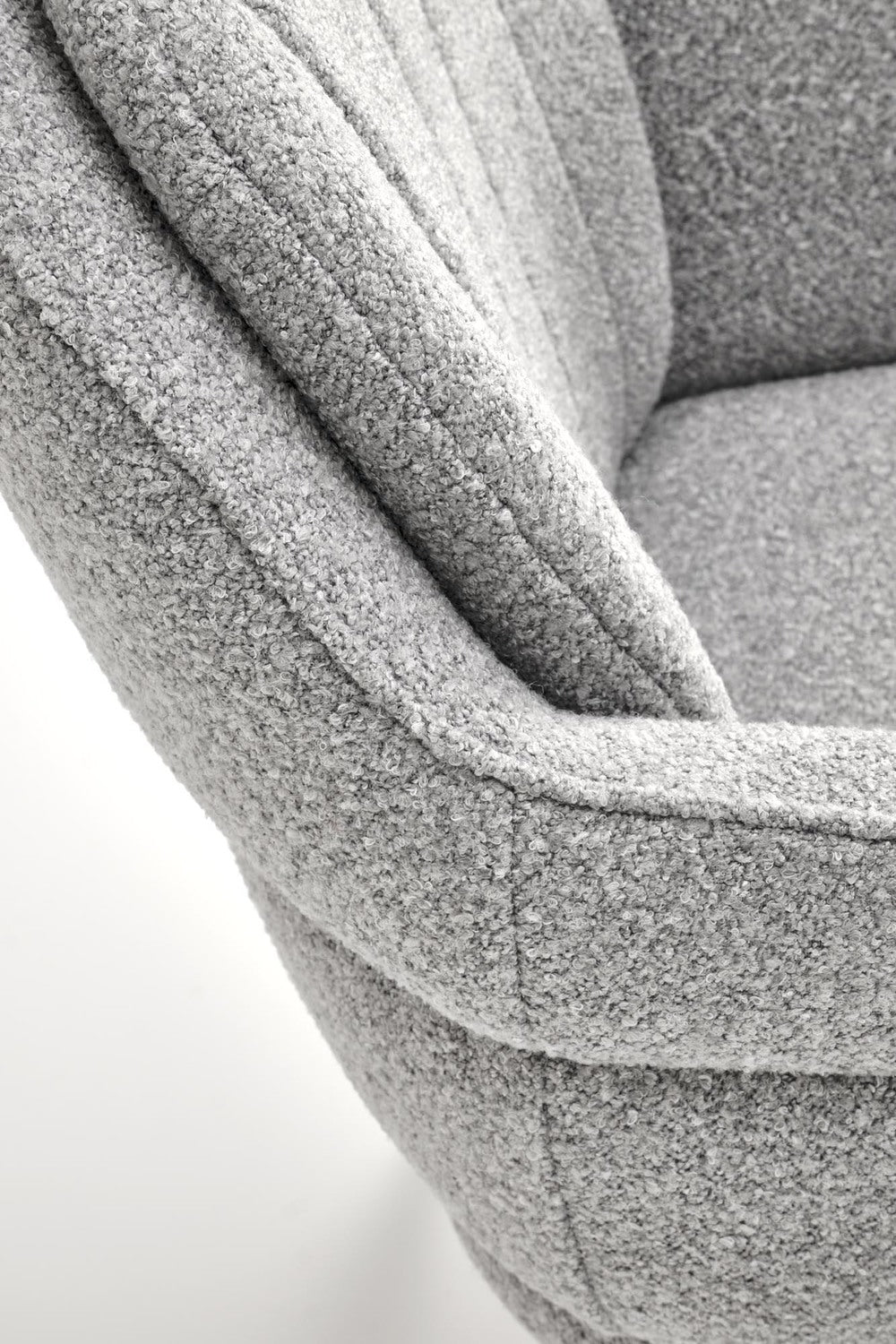 Krēsls Apuli 61/70/92/51 cm pelēks - N1 Home