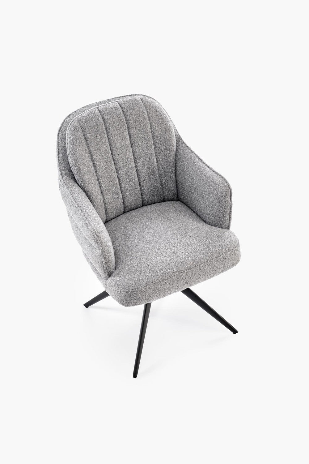 Krēsls Apuli 61/70/92/51 cm pelēks - N1 Home