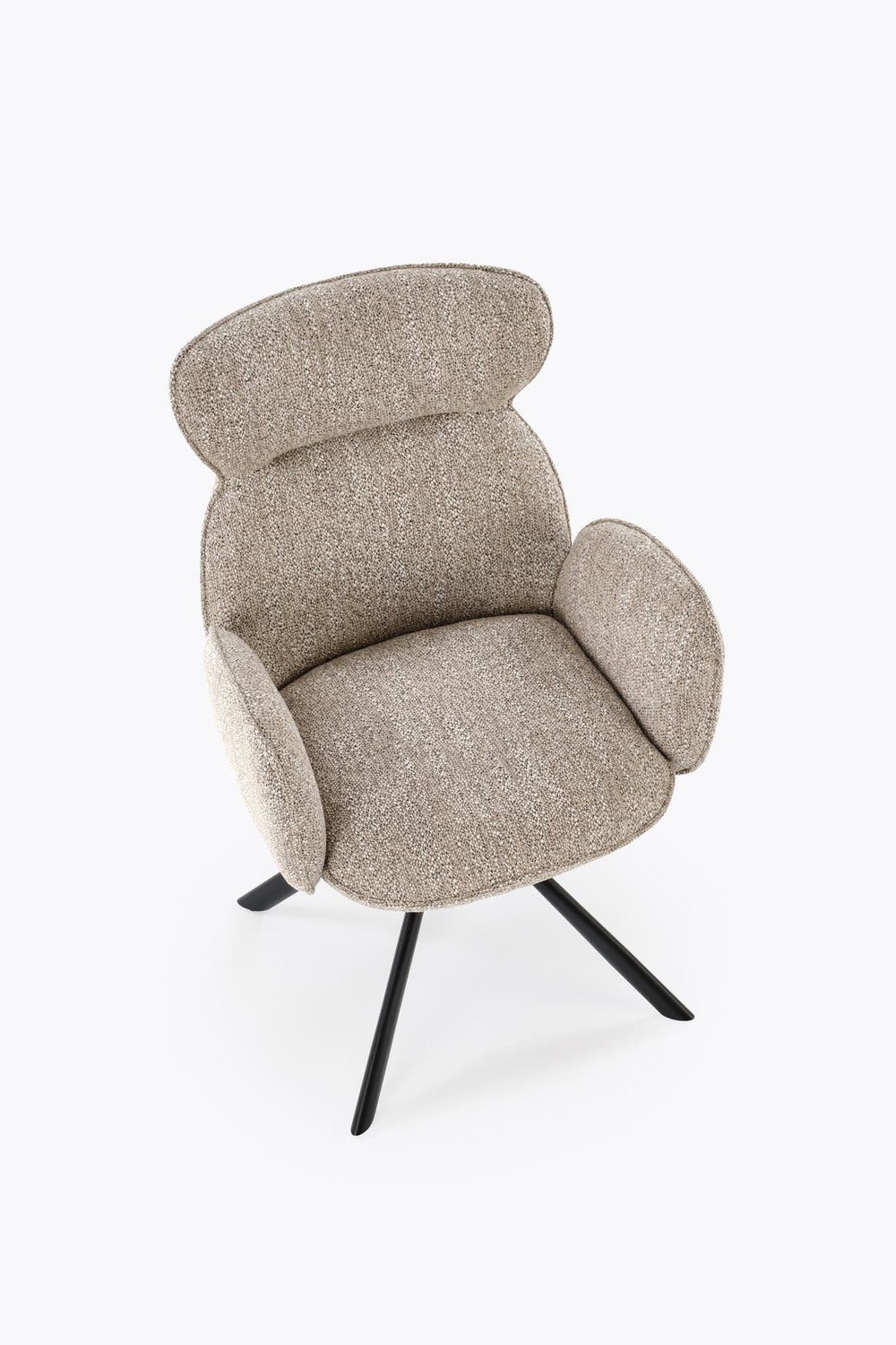 Krēsls Loko 63/64/93/50 cm tumši bēšš - N1 Home