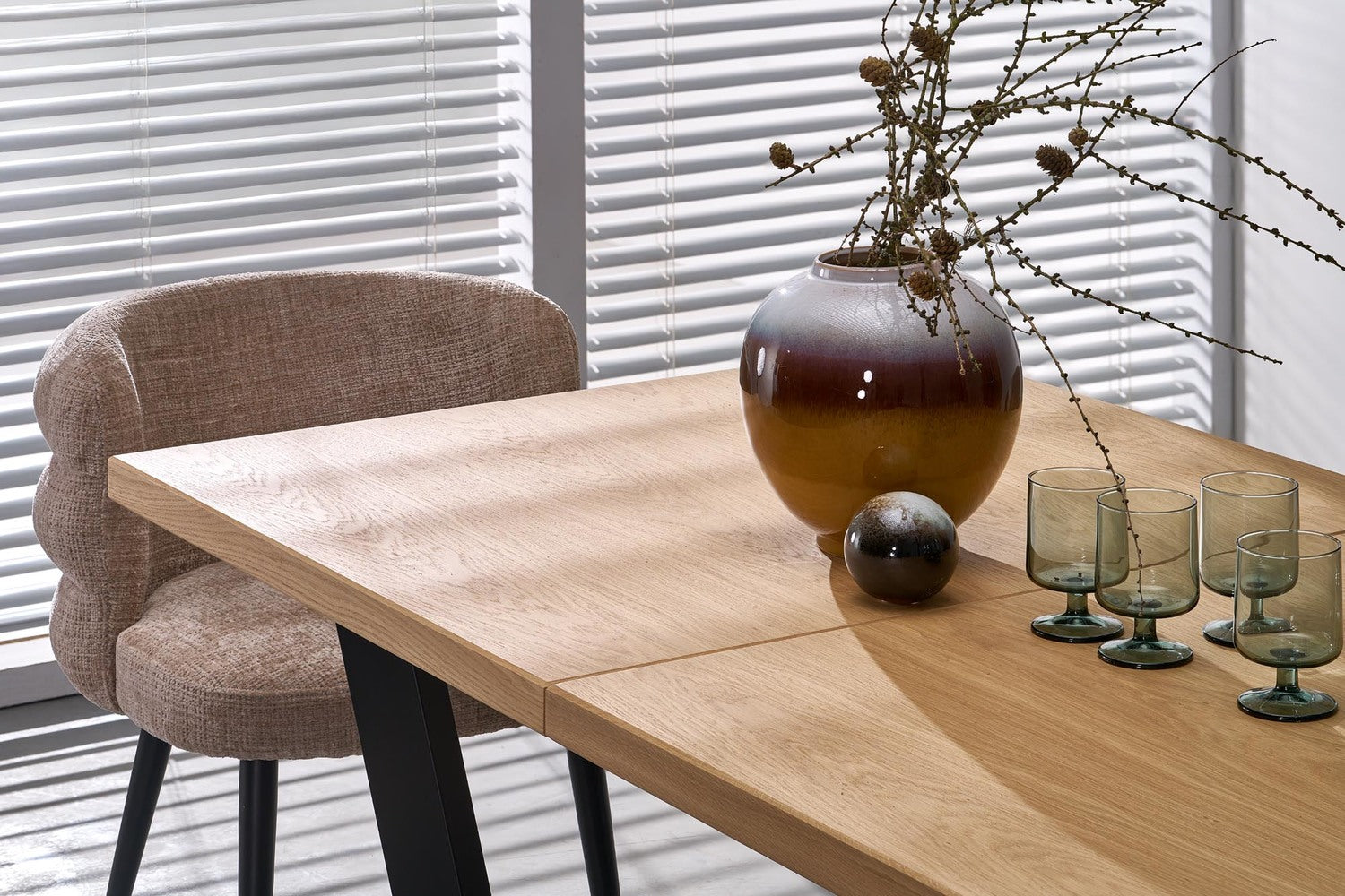 Krēsls Borif 62/64/79/51 cm bēšs - N1 Home