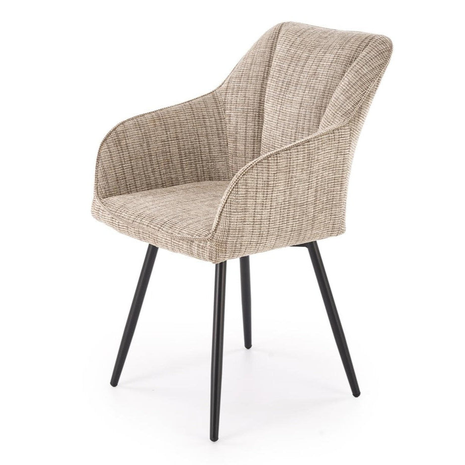 Krēsls Lotur 54/60/85/47 cm bēšs - N1 Home