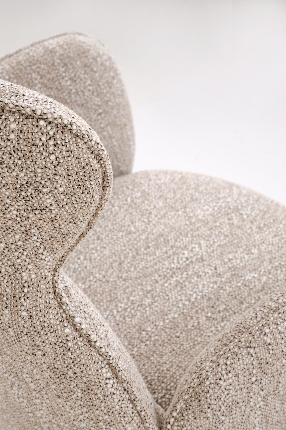 Krēsls Riest 63/64/93/50 cm tumši bēšs/ozols - N1 Home