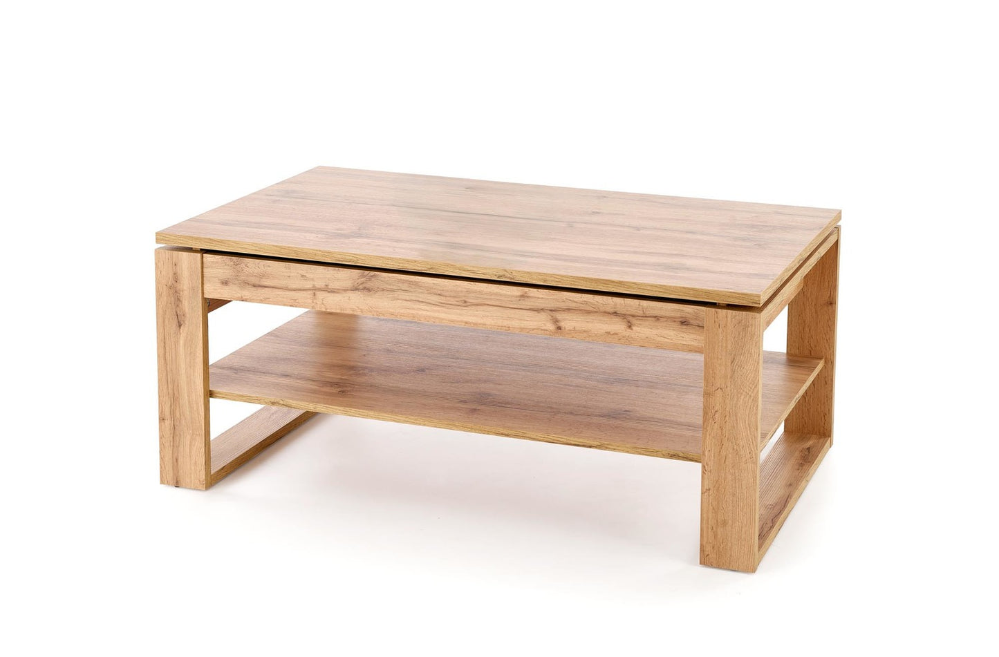 Kafijas galds Bets 114/65-92/50-72 cm amatnieciskais ozols - N1 Home