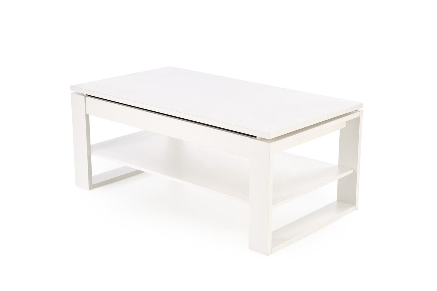 Kafijas galds Bets 114/65-92/50-72 cm balts - N1 Home