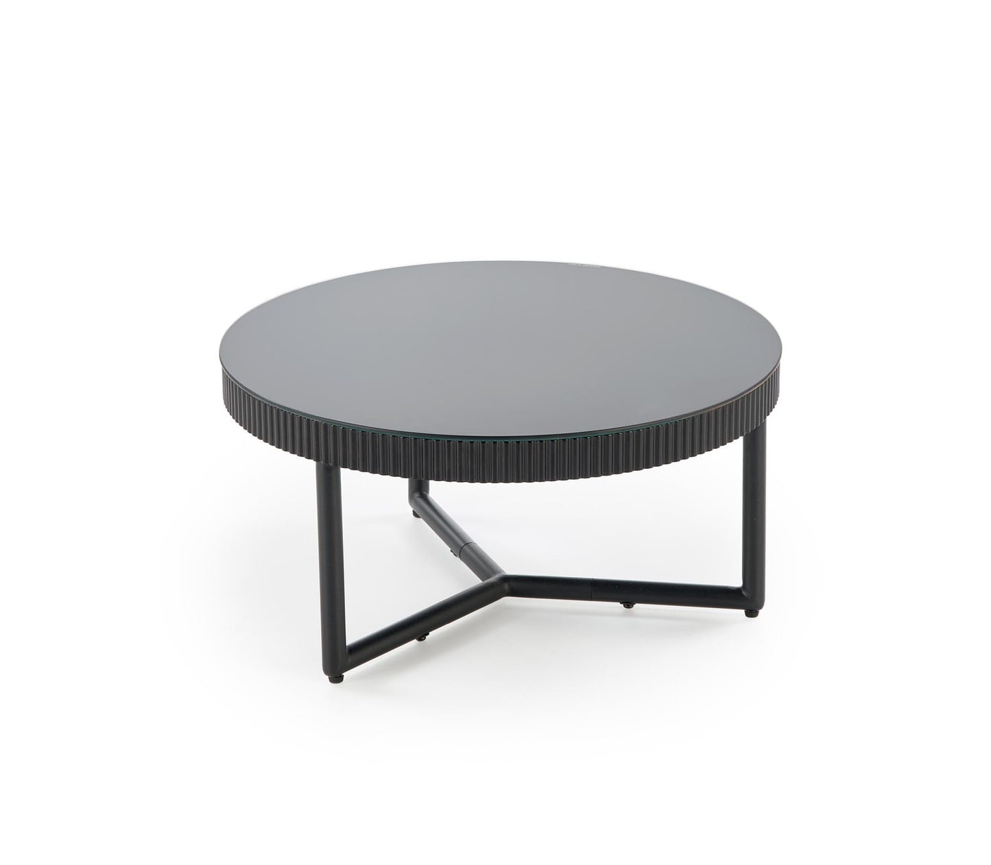 Kafijas galds Kosmo 80/45; 60/30 cm melns - N1 Home