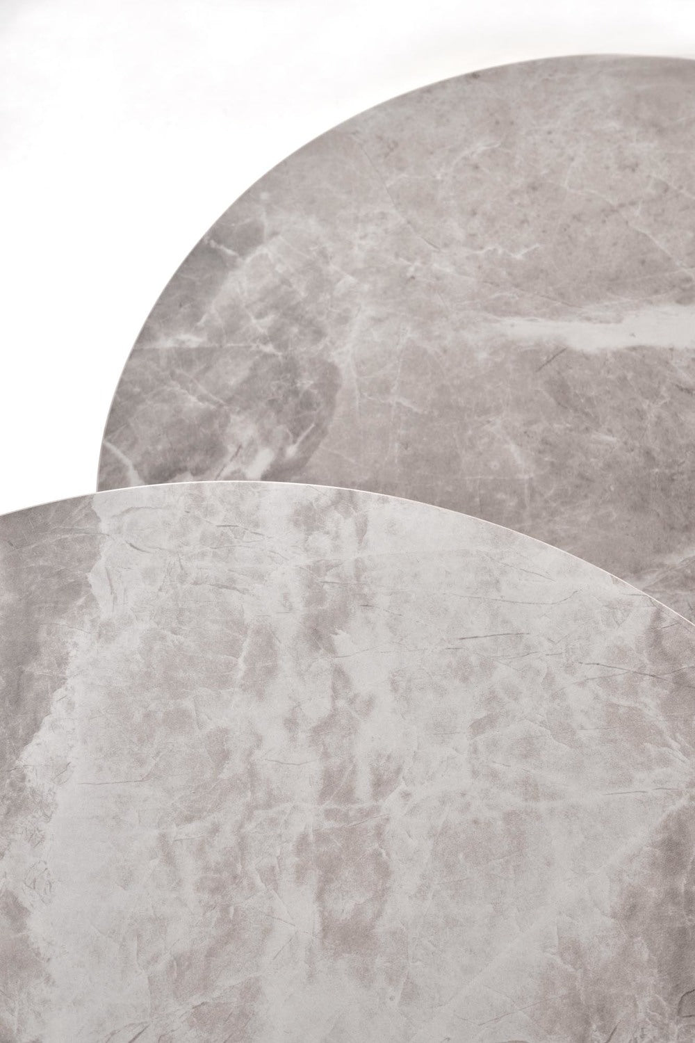 Kafijas galds (2) Itas 54/48 cm un 44/38 cm oša marmors/grafīts - N1 Home