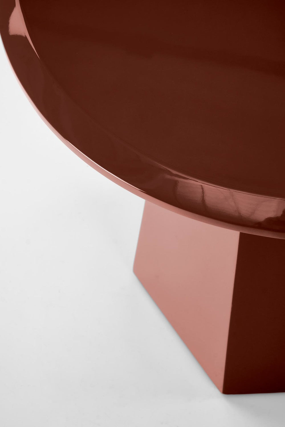 Kafijas galds Lolo 50/47 cm bordo - N1 Home