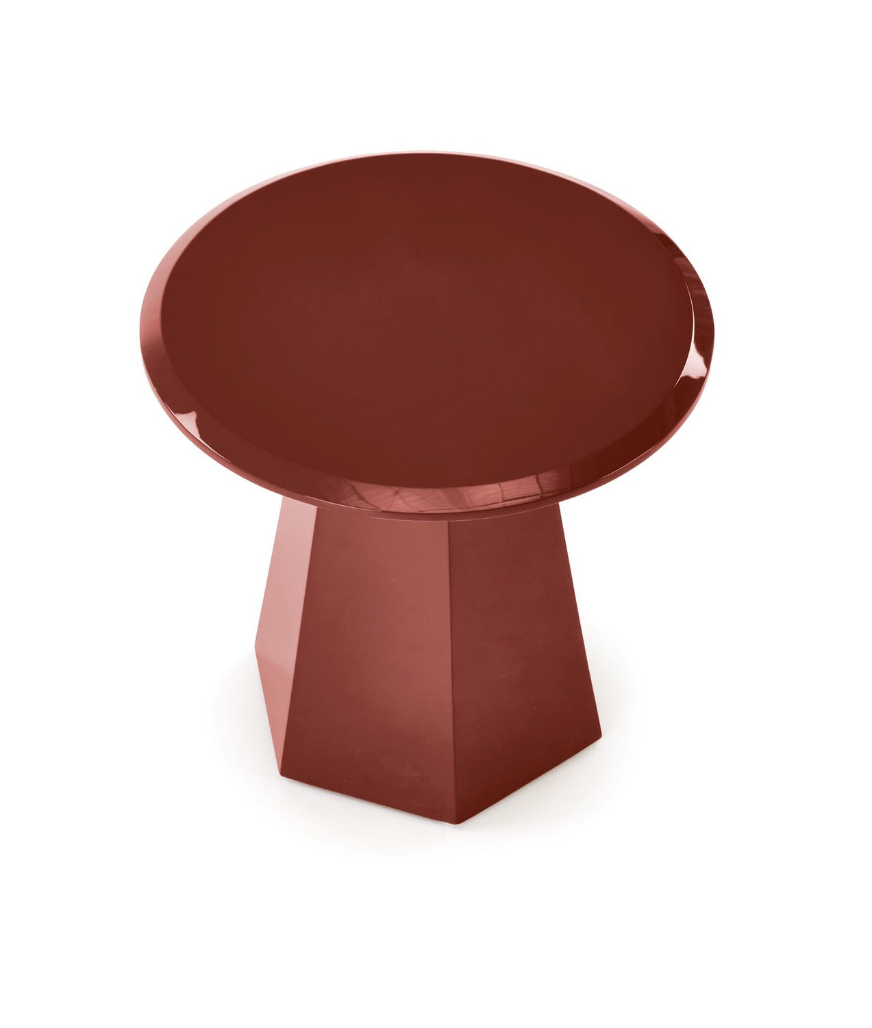 Kafijas galds Lolo 50/47 cm bordo - N1 Home