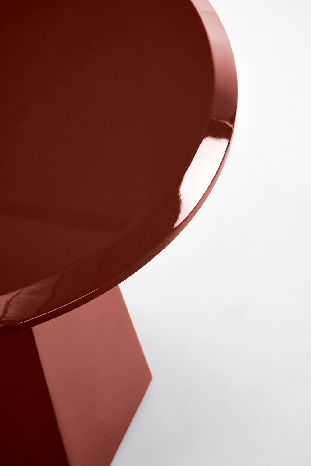 Kafijas galds Lolo 50/47 cm bordo - N1 Home