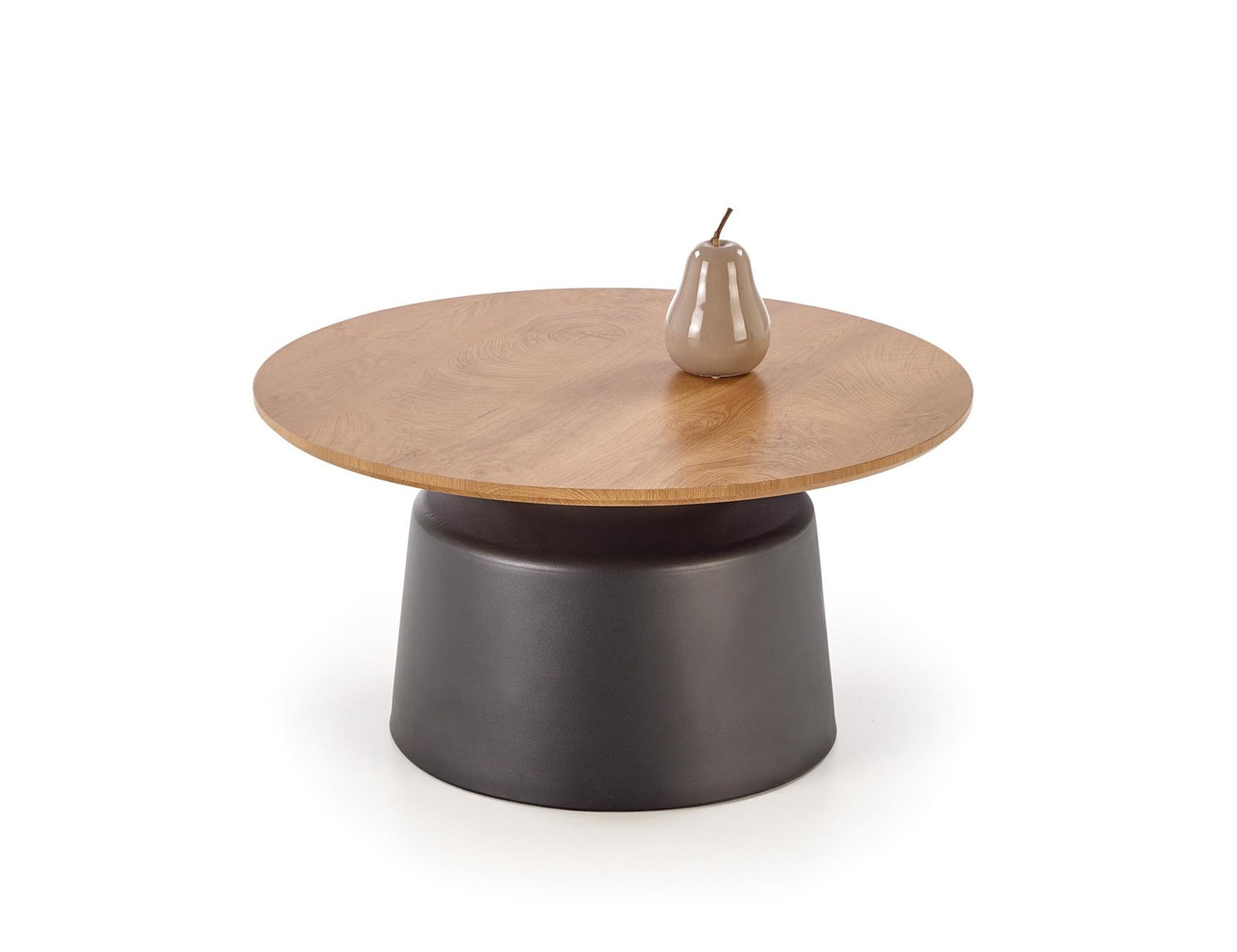 Kafijas galds(2) Malo 70/36 un 50/45 cm dabīgs/melns - N1 Home