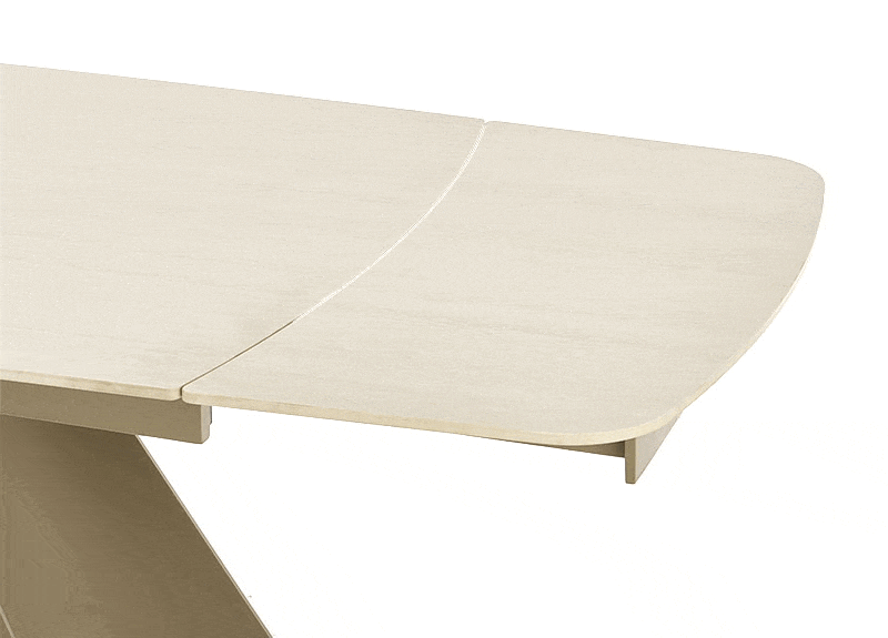 Galds Salih 180/90/76 cm travertīns/kašmirs - N1 Home