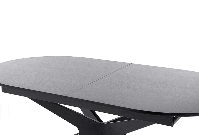 Galds Sandrs 180/100/76 cm melns - N1 Home