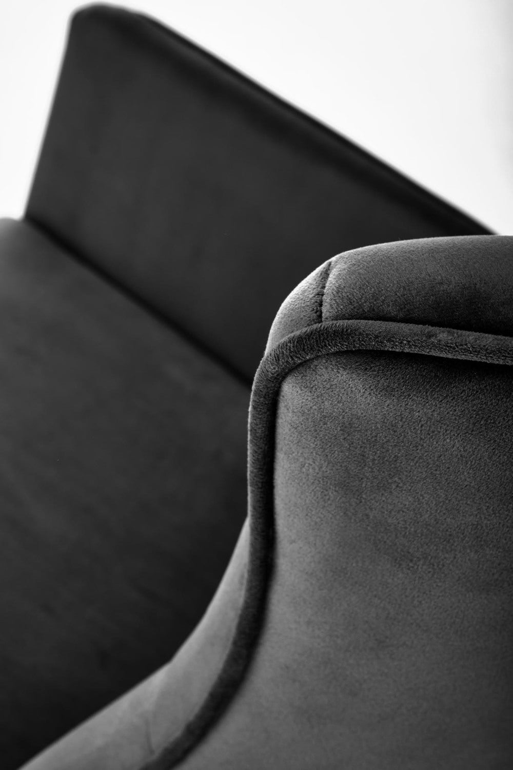 Krēsls Baz 70/90/92/48 cm melns - N1 Home