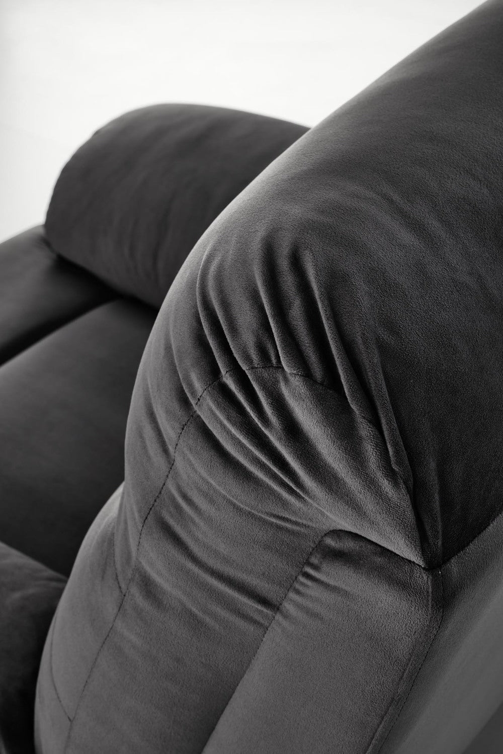 Krēsls Drago 88/90-160/105/45 cm melns