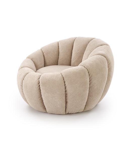 Atzveltnes krēsls Gasp 90/60/95 cm bēšs - N1 Home