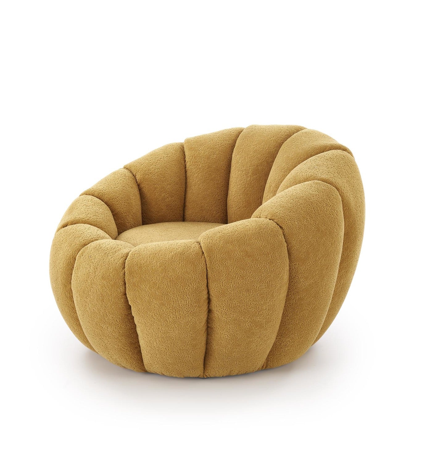 Atzveltnes krēsls Gasp 90/60/95 cm sinepes - N1 Home