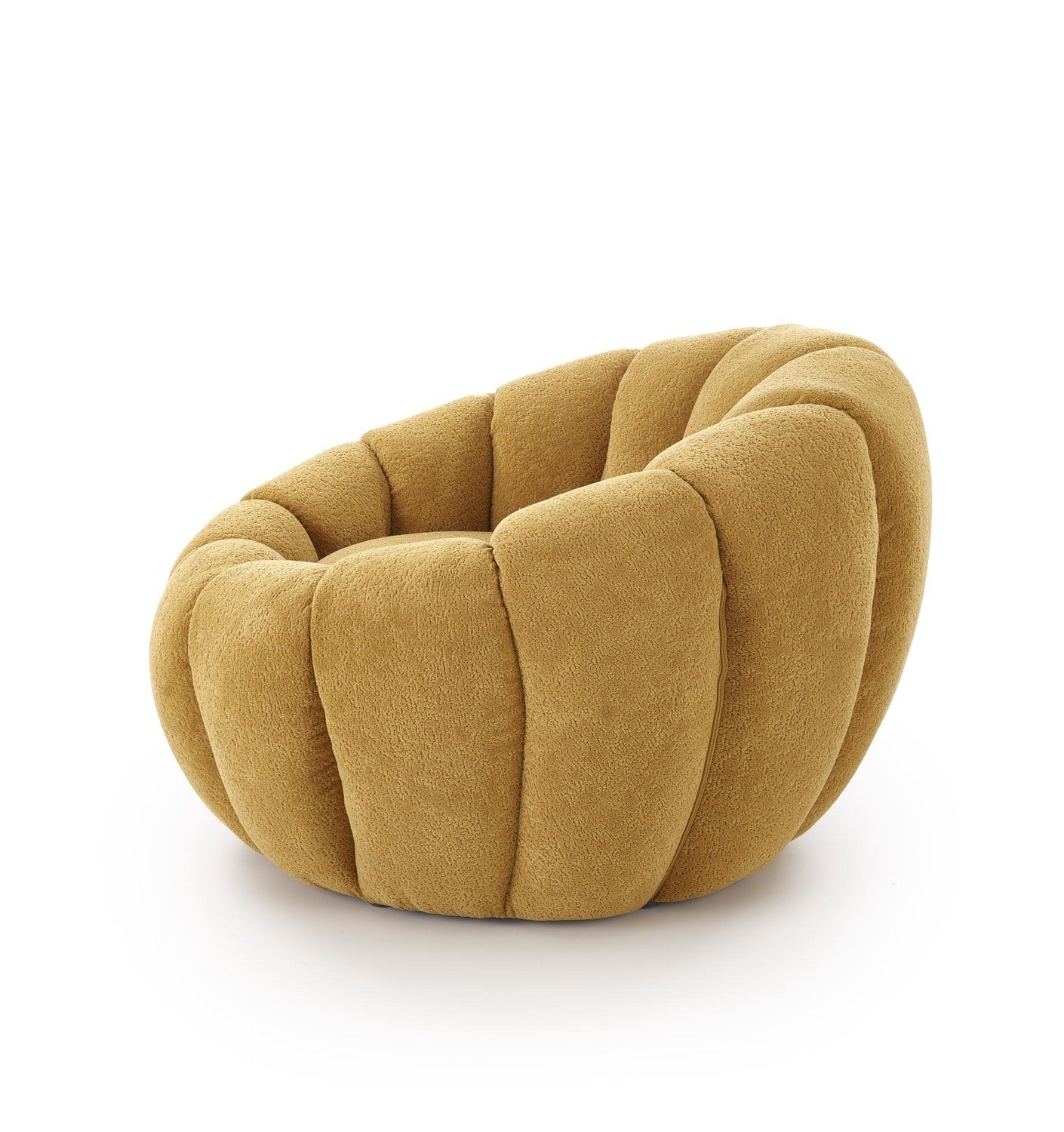 Atzveltnes krēsls Gasp 90/60/95 cm sinepes - N1 Home