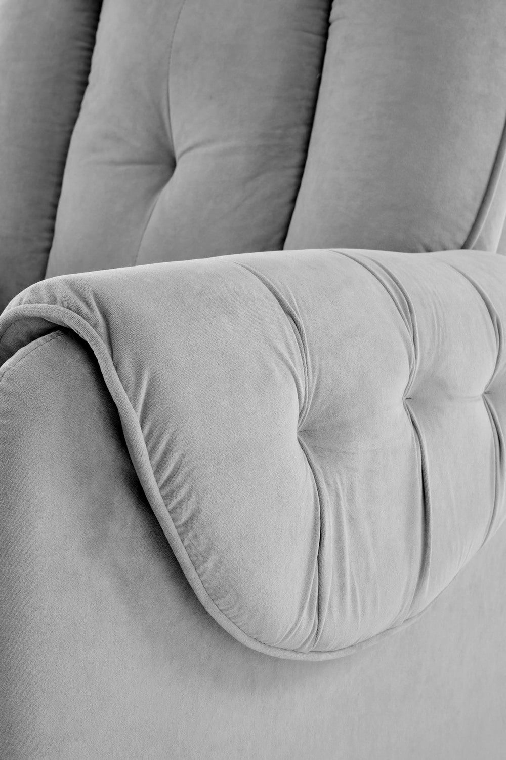 Atpūtas krēsls ar elektrisko atgāšanas funkciju Horta 97/158/53 cm pelēks