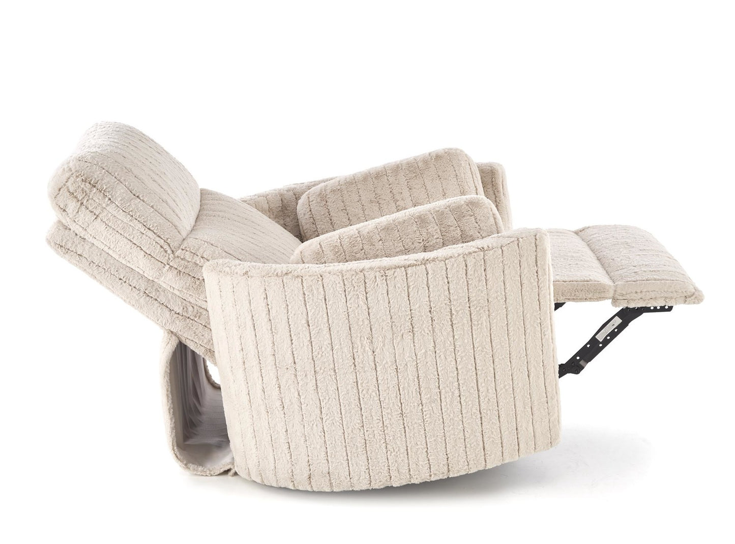 Krēsls Pegals 110/100–170/108–81/45 cm bēšs