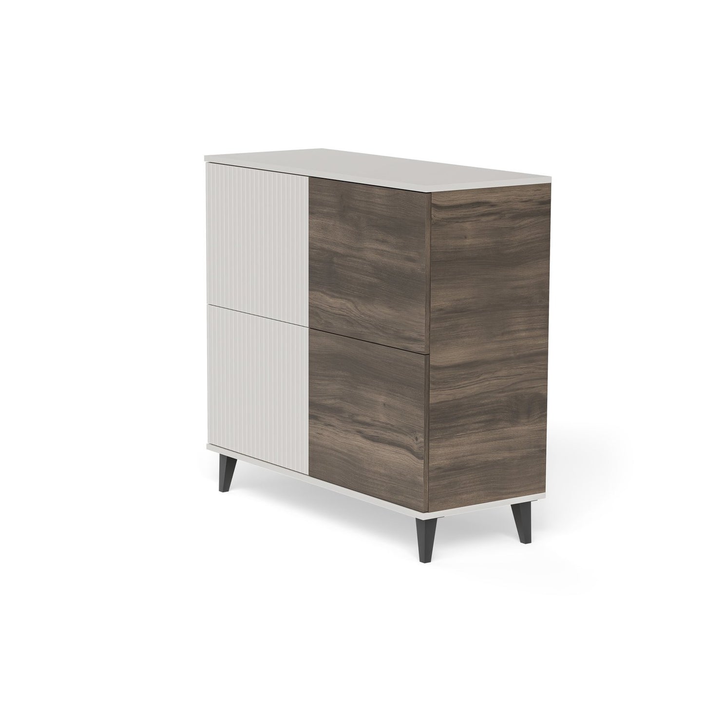 Kumode Berlin 100/40/95 cm kašmirs/valrieksts - N1 Home