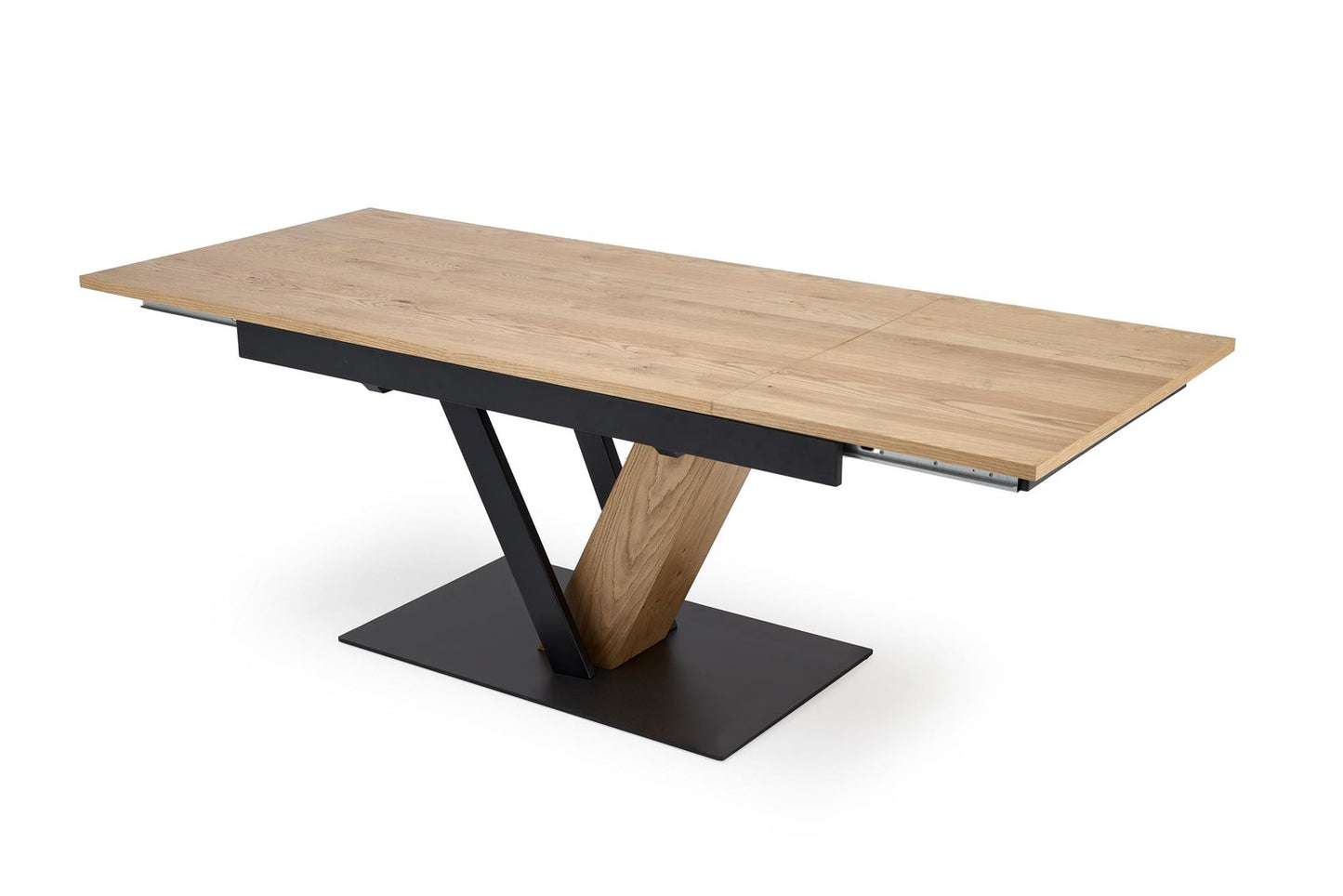 Galds Fani 160/90/78 cm dabīgs/melns - N1 Home