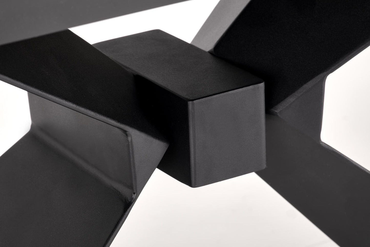 Galds Luciar 180/90/76 cm balts marmors/melns - N1 Home