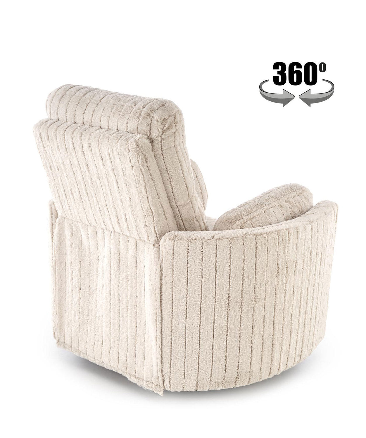 Krēsls Pegals 110/100–170/108–81/45 cm bēšs