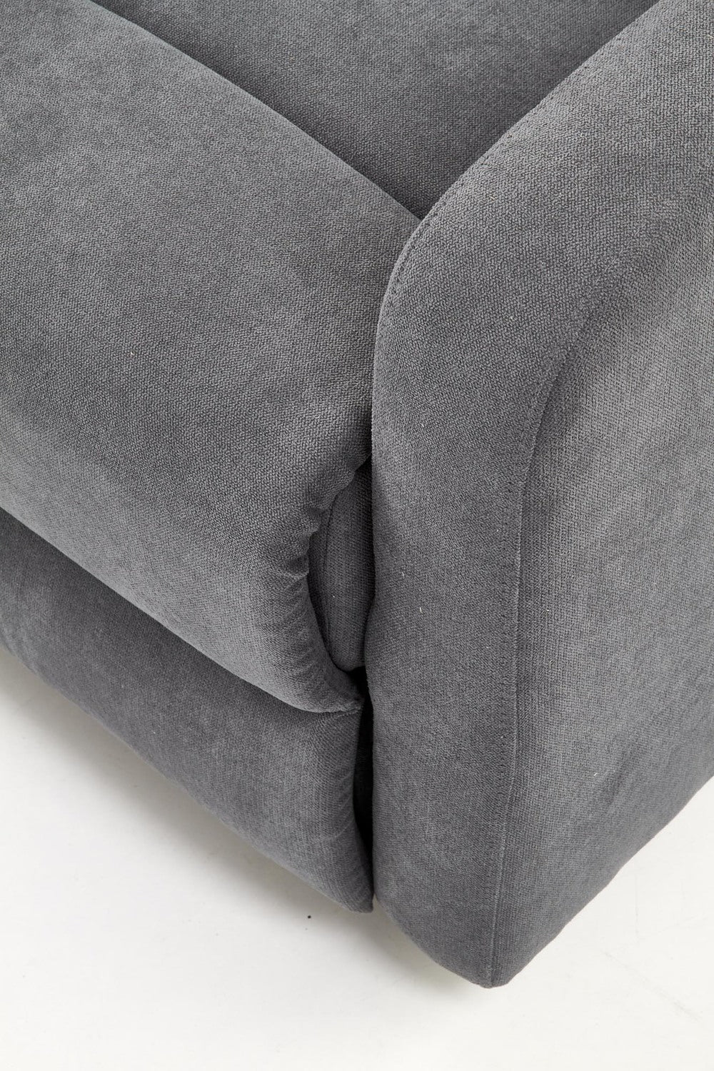 Krēsls Osals 75/95–158/100–79/49 cm pelēks - N1 Home