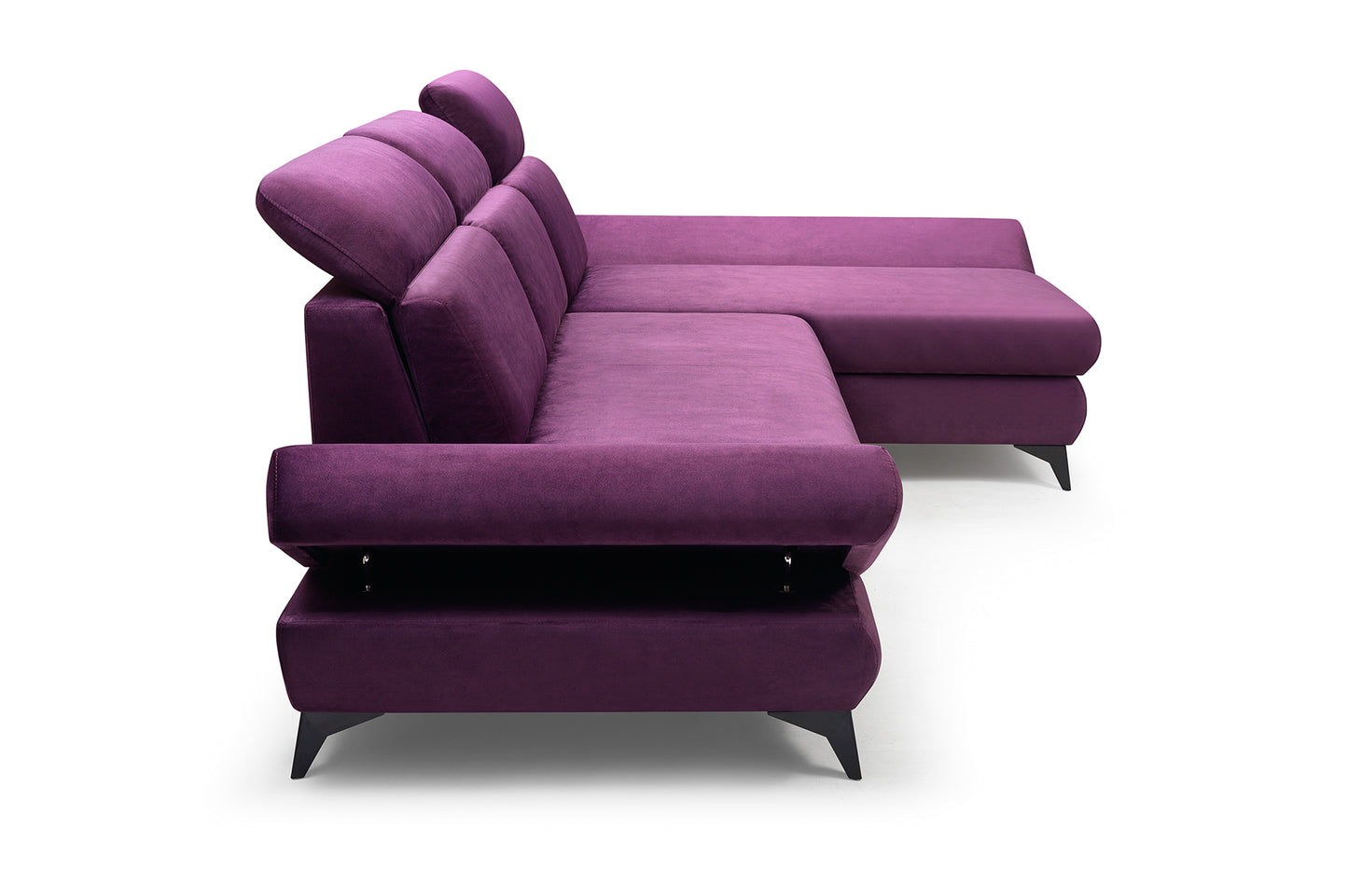 Dīvāns Tito 280/90-120/96-166 cm purple - N1 Home