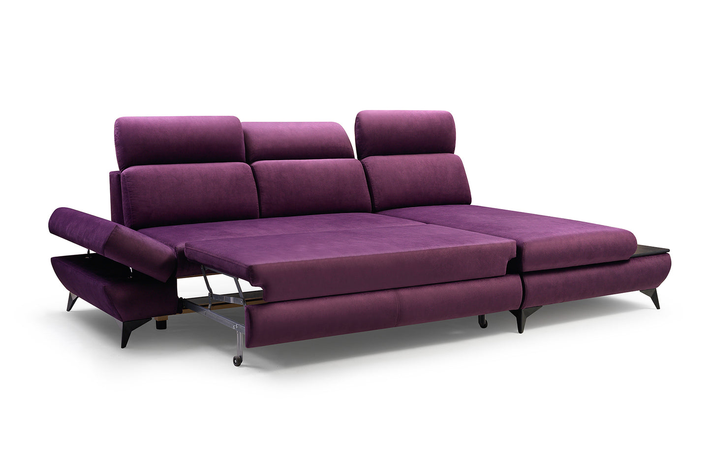 Dīvāns Tito 280/90-120/96-166 cm purple - N1 Home