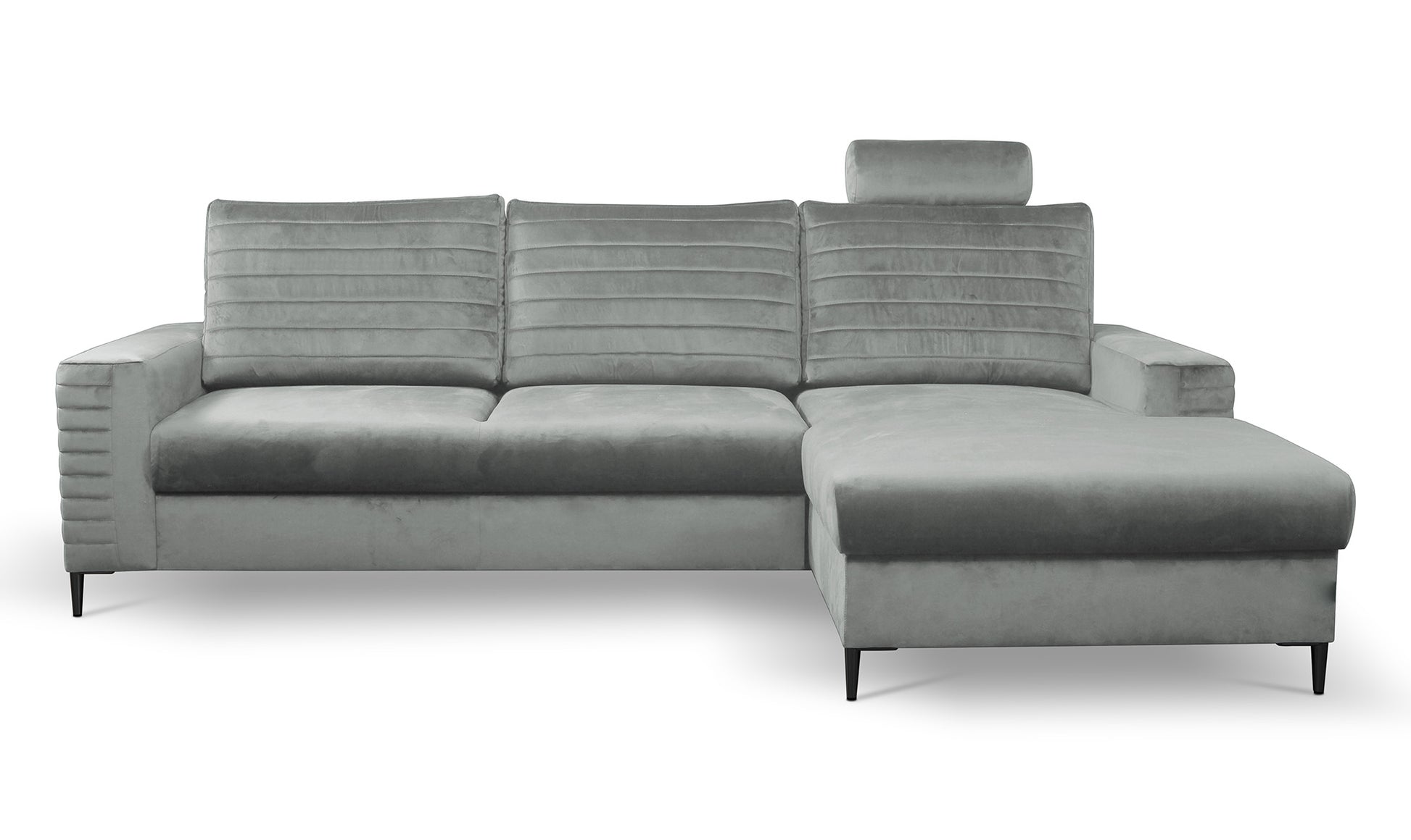 Dīvāns Colis 252/117,5/165 cm pelēks - N1 Home