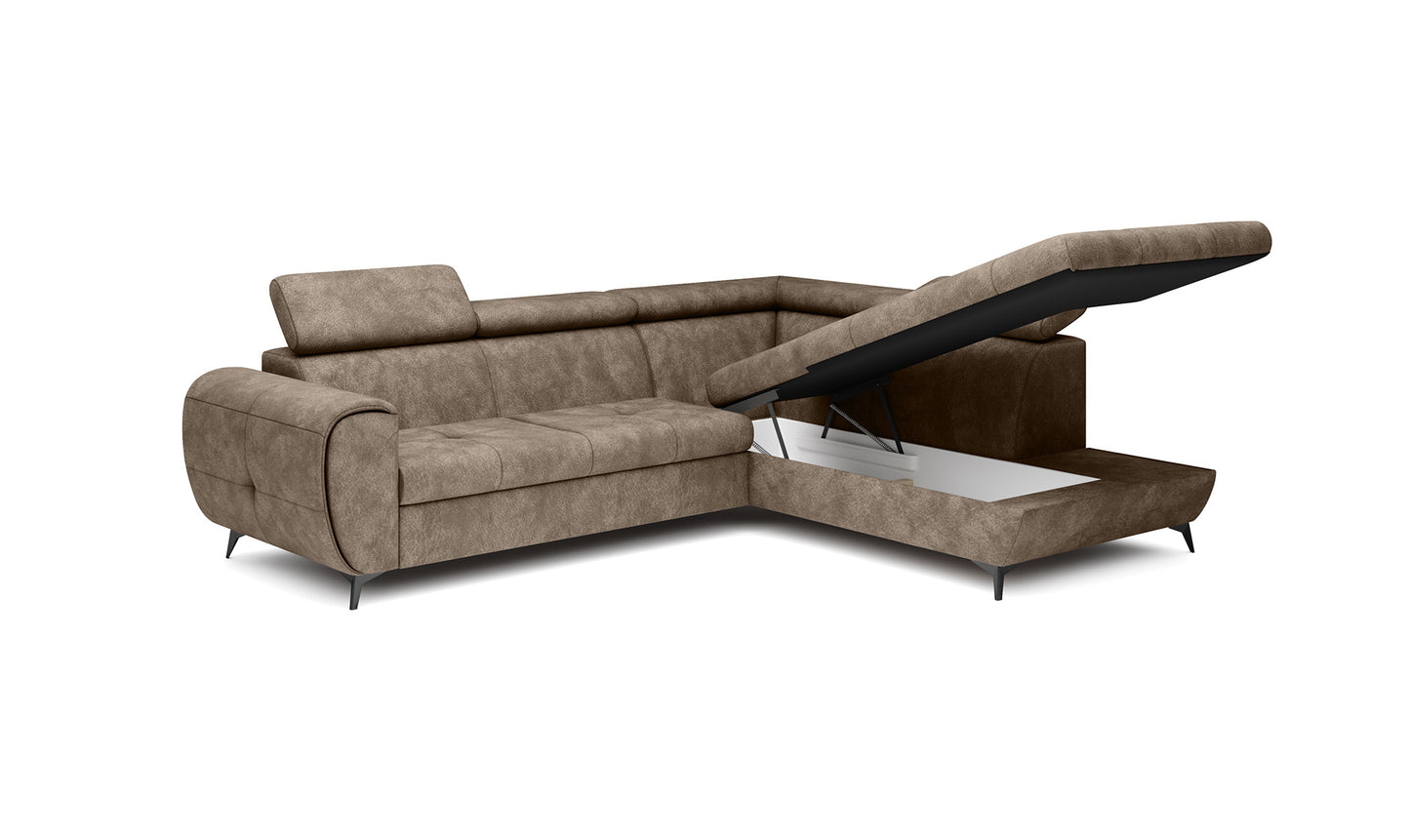 Dīvāns Mons Pin260/75-90/217 cm brūns - N1 Home