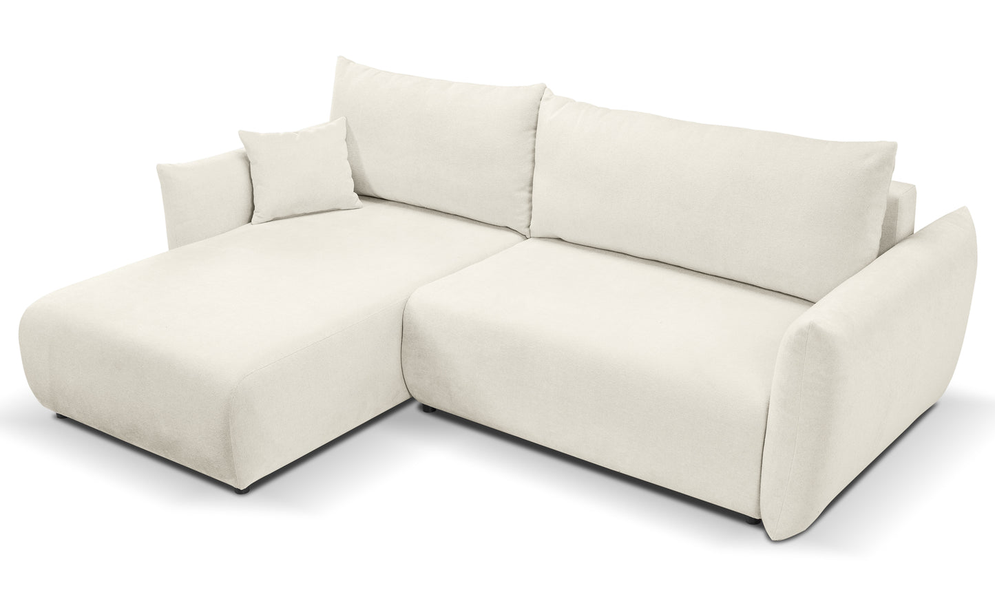 Dīvāns Alloreo 257/88/177 cm krēms - N1 Home