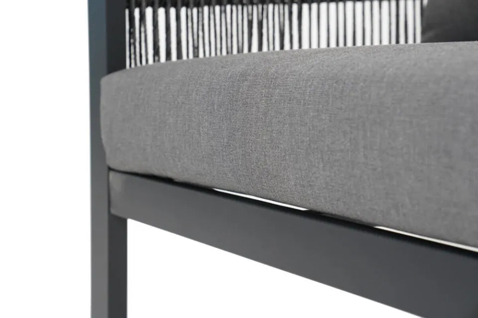 Dārza komplekts Askot 2 tumši pelēks - N1 Home